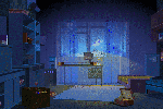 Fantasy Blue Rooms Escape