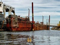 Abandoned Cargo Ship Escape