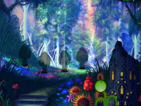 Mushroom Fantasy Village Escape