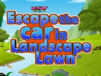 Escape the car in Landscape Lawn