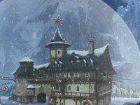 The Frozen Sleigh-The Snow Globe House Escape