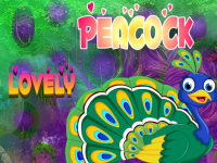 G4K Lovely Peacock Escape