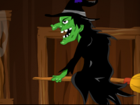 Halloween Witch Door Escape