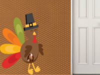 Thanksgiving Turkey Chick Escape