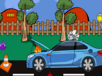 Recover a Burning Car on Fire