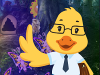 Cartoon Duck Teacher Escape