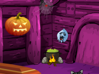Halloween Mysterious Door Escape