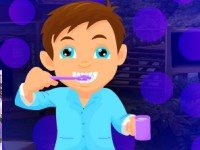 Tooth Brushing Boy Escape