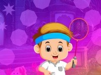 Badminton Playing Boy Escape