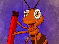Ant Escape With Pencil