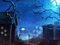 Frightening Halloween Village Escape