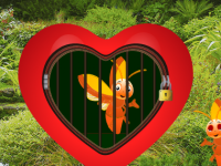 Love Golden Bee Escape