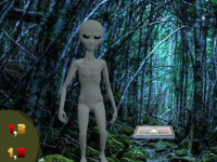 Alien Mysterious Forest Escape