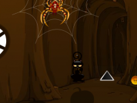 Halloween Spider Cave Escape