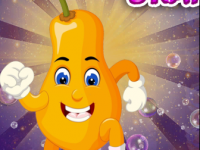 Funny Orange Papaya Escape