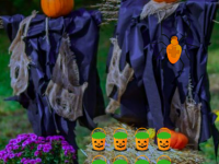 Halloween Pumpkin Gem Escape