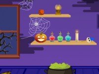 Purple Halloween Room Escape