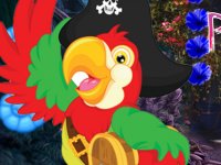 Ecstatic Pirate Parrot Escape