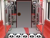 Funny Panda Train Escape