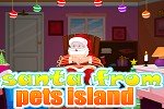 Santa from pets Island