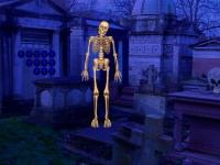 Skeleton Searching New Year Party