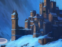 Snow Castle Land Escape