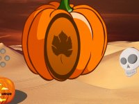 Halloween Pumpkin Desert Escape