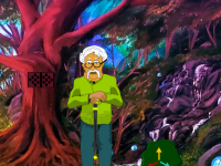 Fantasy Forest Oldman Escape