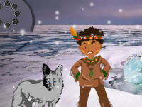 Tribe Boy And Wolf 03
