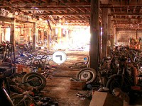Escape From Abandoned Motorcycle Graveyard