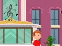 Cute Boy Guitar Escape 2