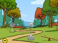 Cute Panda is Hungry Escape