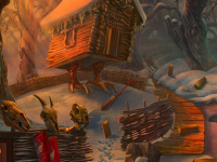 Escape Damaged House