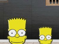 Afraid Little Girl Escape