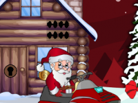 Santa Xmas Gift Bag Escape