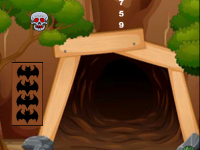 Hungry Old Cave Man Escape