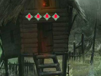 Halloween Cave Man Escape