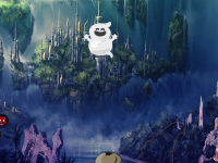 Halloween Raccoon Escape