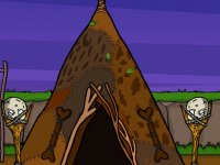 Rescue The Grandpa From Stone Age Village