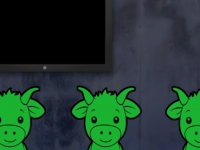 Rescue The Cow From The Door Escape