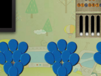 Find Balloon House Miniature