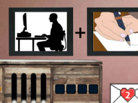 Discover The Hidden Heart Logo Letter