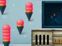 Icy Prison Rescue The Flame King