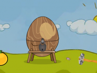 Cat Rescue From Egg Cage