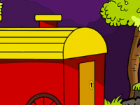 Escape The Baby Monkey In Cage