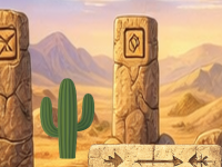 Stone Pillar Desert Escape