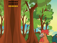 Rooster Release Trapped Hen