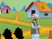 Agriculturist Seeks Bullock Cart