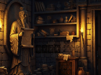 Statue Temple Sculptor Escape