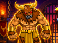The Ancient Minotaur Escape From Cage
